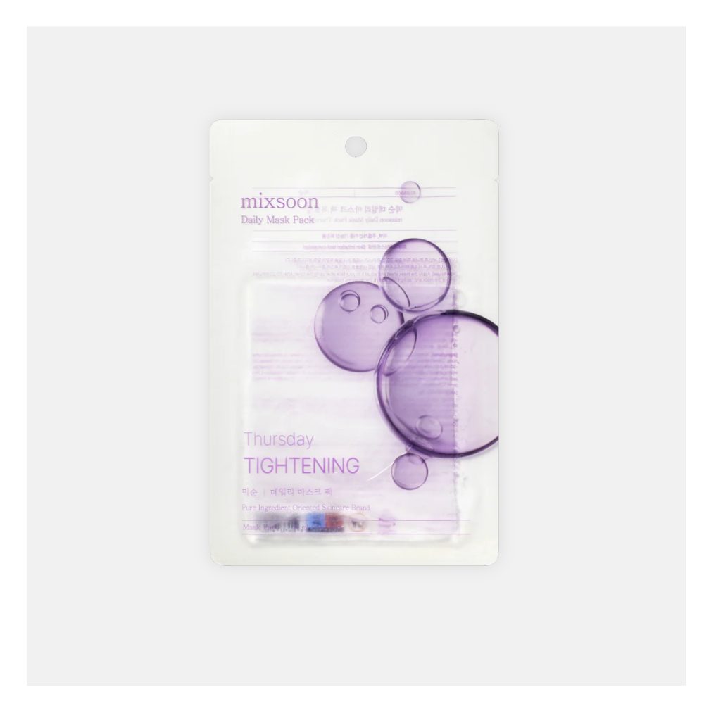 MIXSOON Daily Mask Pack Thursday – Tightening, 20ml