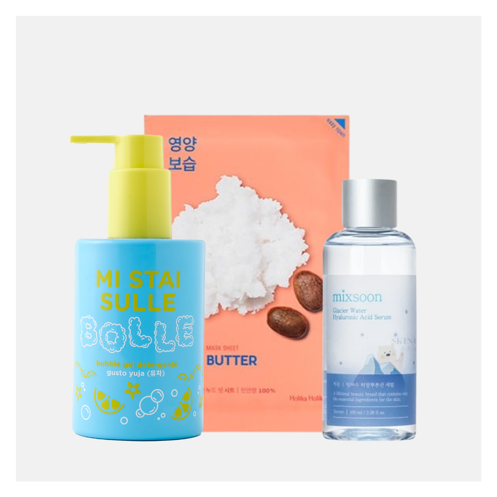 OKSU Mi Stai Sulle Bolle + Bundle Pelle Secca, 3 pezzi