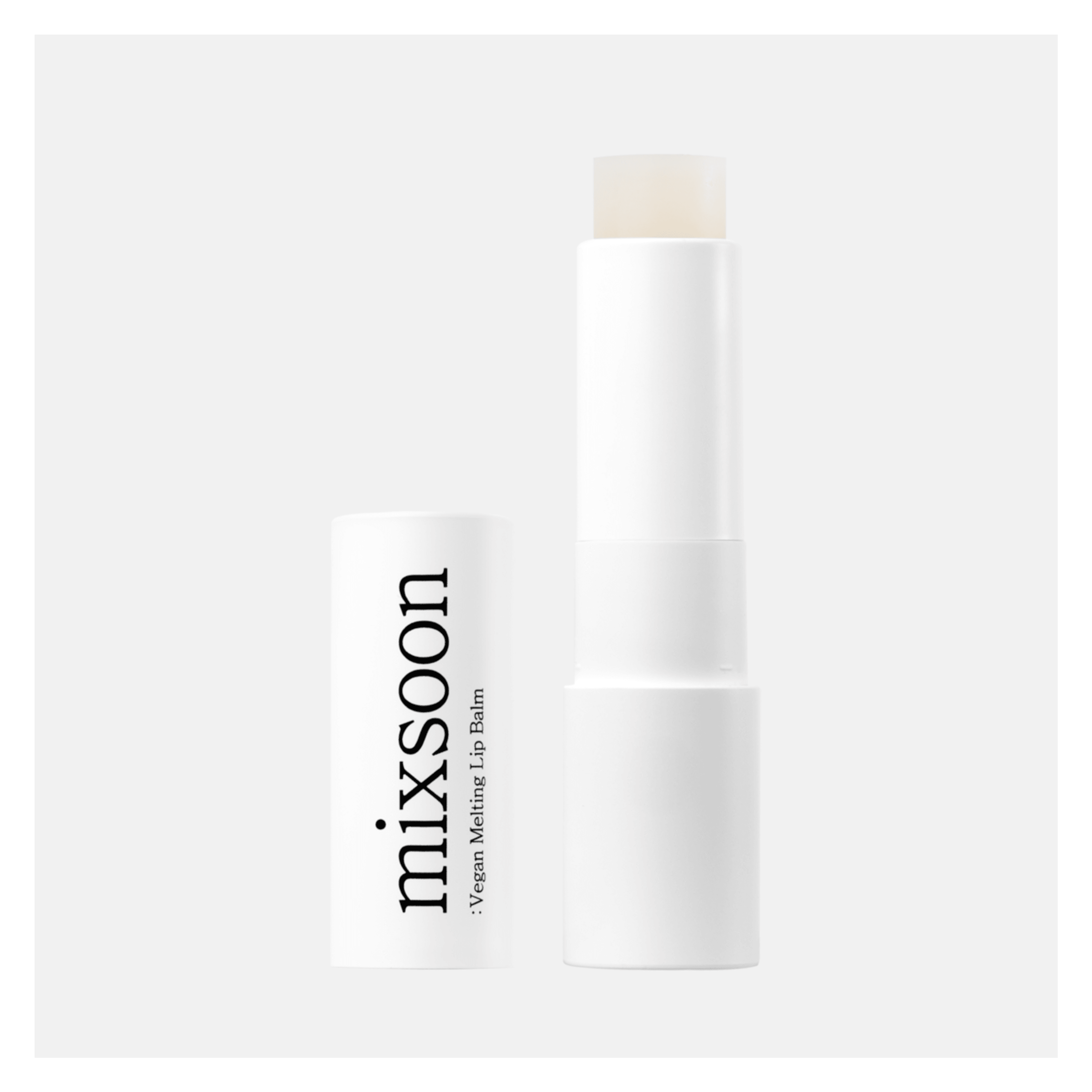 MIXSOON Vegan Melting Lip Balm, 4,1g, 01 Clear