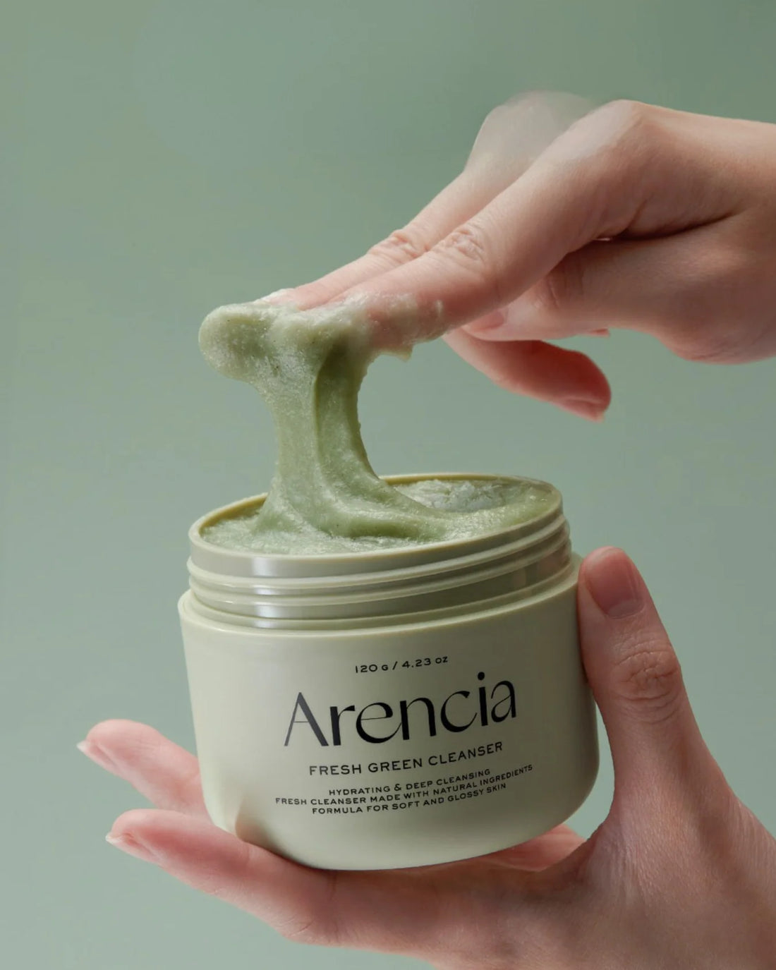 Arencia Fresh Green Rice Mochi Cleanser, 120g