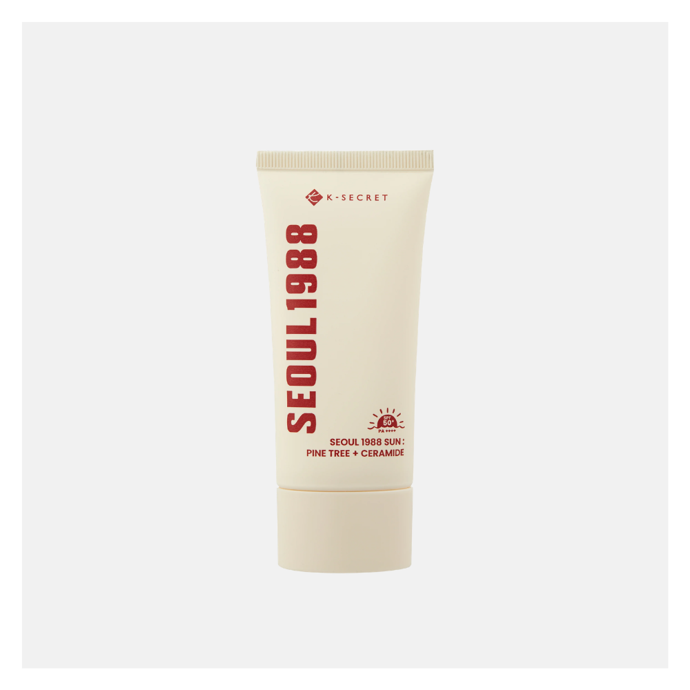 K-SECRET SEOUL 1988 Sun: Pine Tree + Ceramide 50+ PA++++, 50ml