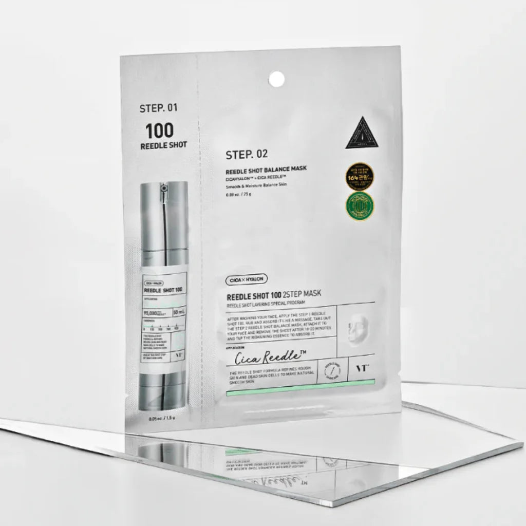 VT COSMETICS Mild Reedle Shot 100 2-Step Mask