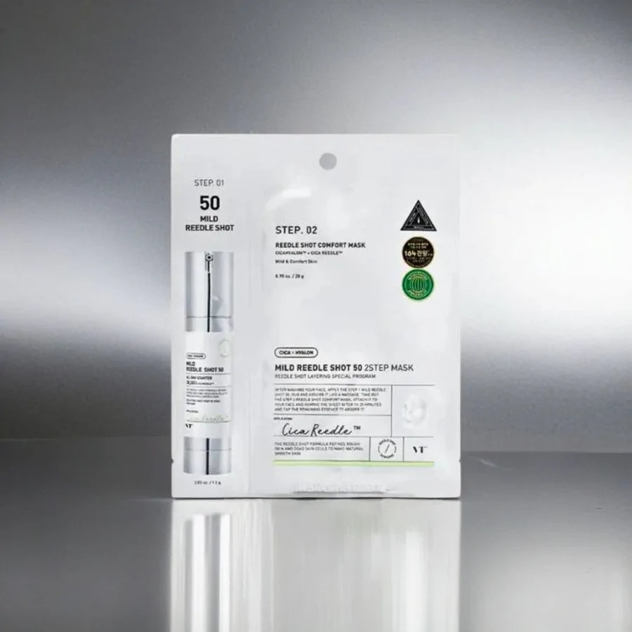 VT COSMETICS Mild Reedle Shot 50 2-Step Mask