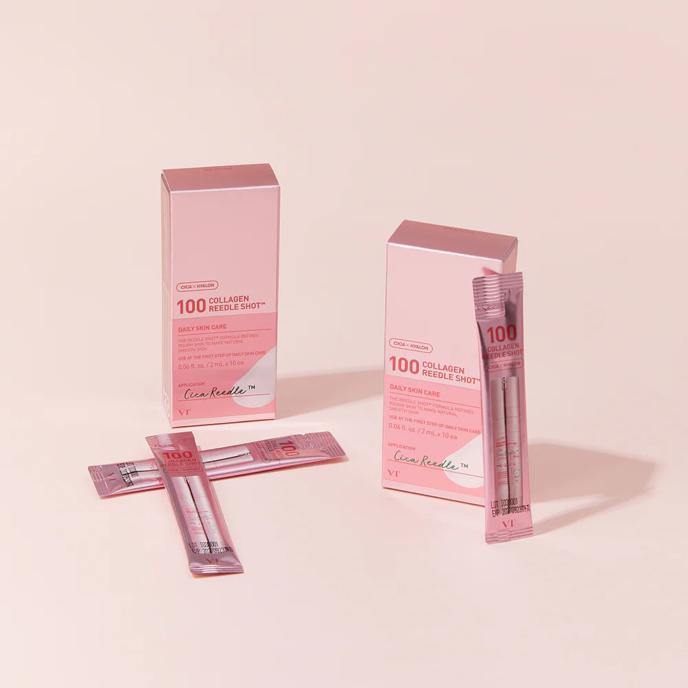 VT COSMETICS Collagen Reedle Shot 100, 10 stick da 2ml