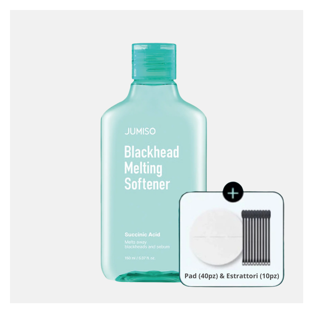 Jumiso Blackhead Melting Softener, 150ml + 40 pads + 10 estrattori