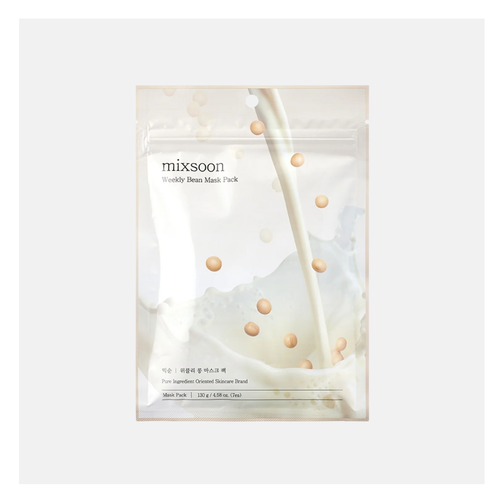 MIXSOON Weekly Bean Mask Pack, 130 g, 7 maschere