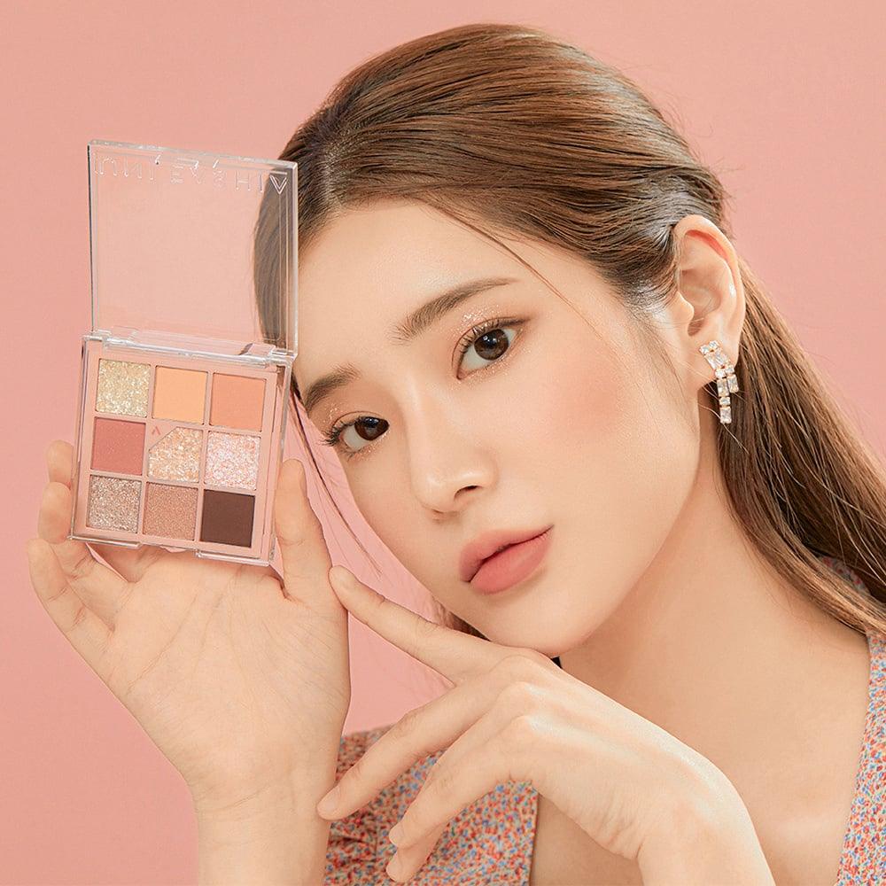 Unleashia - Glitterpedia Eye Palette - 3 All of Coralpink