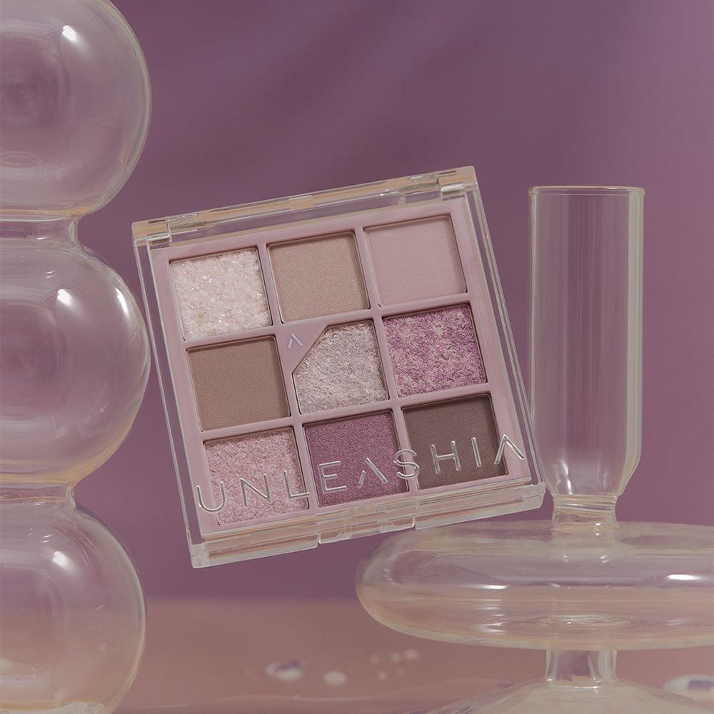 Unleashia - Glitterpedia Eye Palette - 4 All of Lavender Fog
