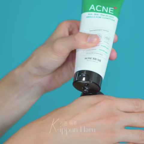 SOMEBYMI AHA-BHA-PHA Miracle Acne Clear Foam, 100ml