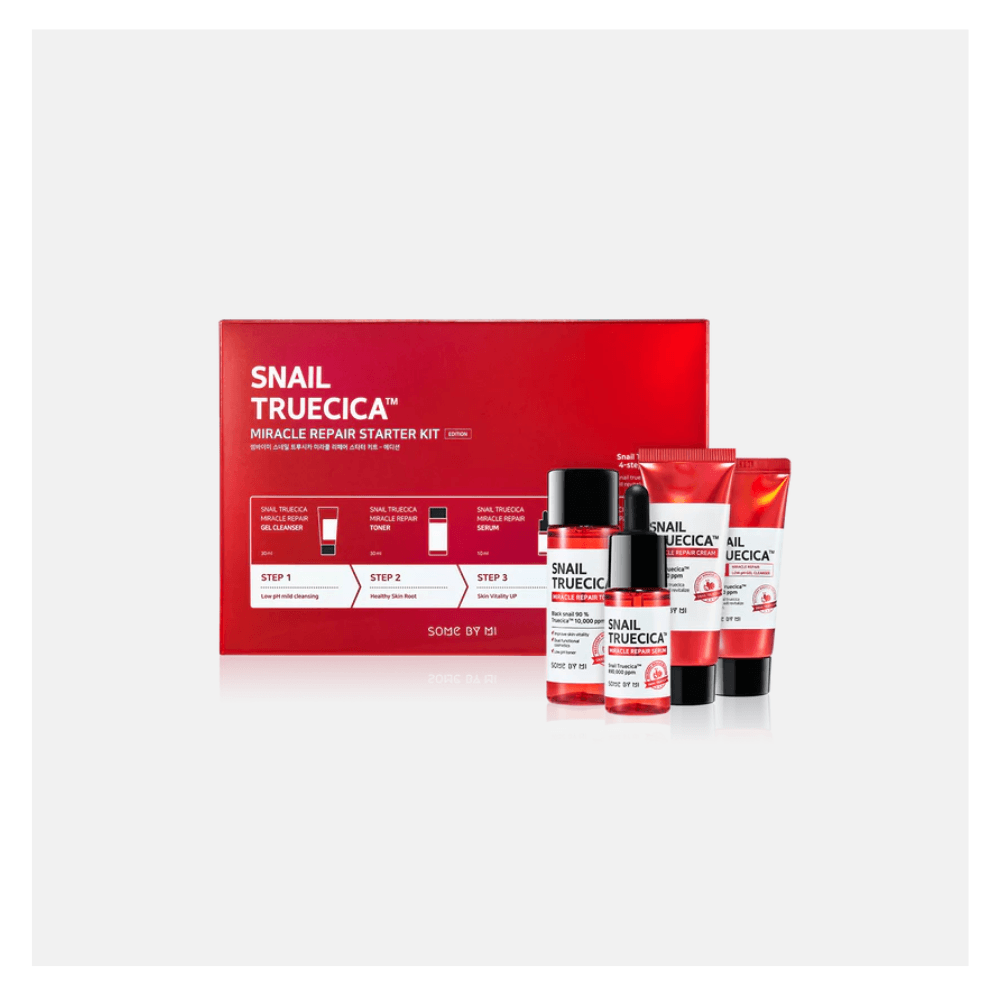 Set - Repairer - SOME BY MI Truecica Miracle Repair Starter Kit, 4 pieces