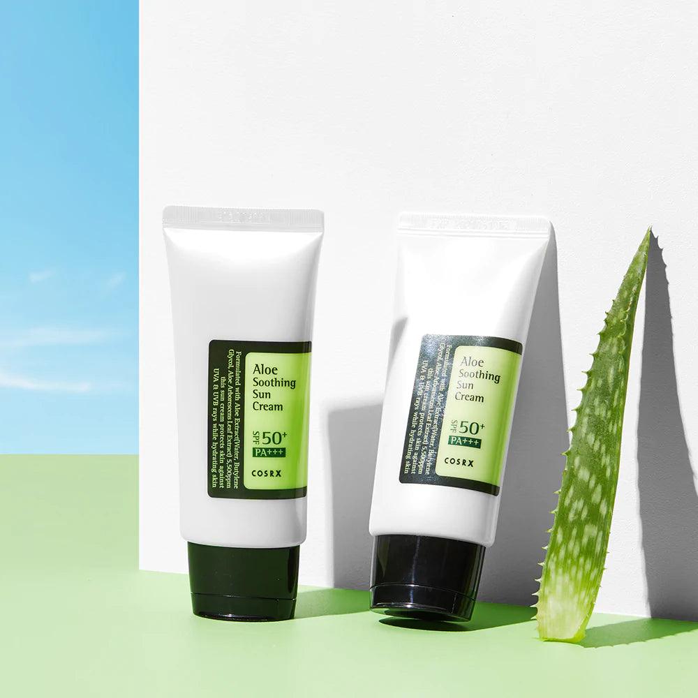 COSRX Aloe Soothing Sun Cream, 50ml - persiincorea