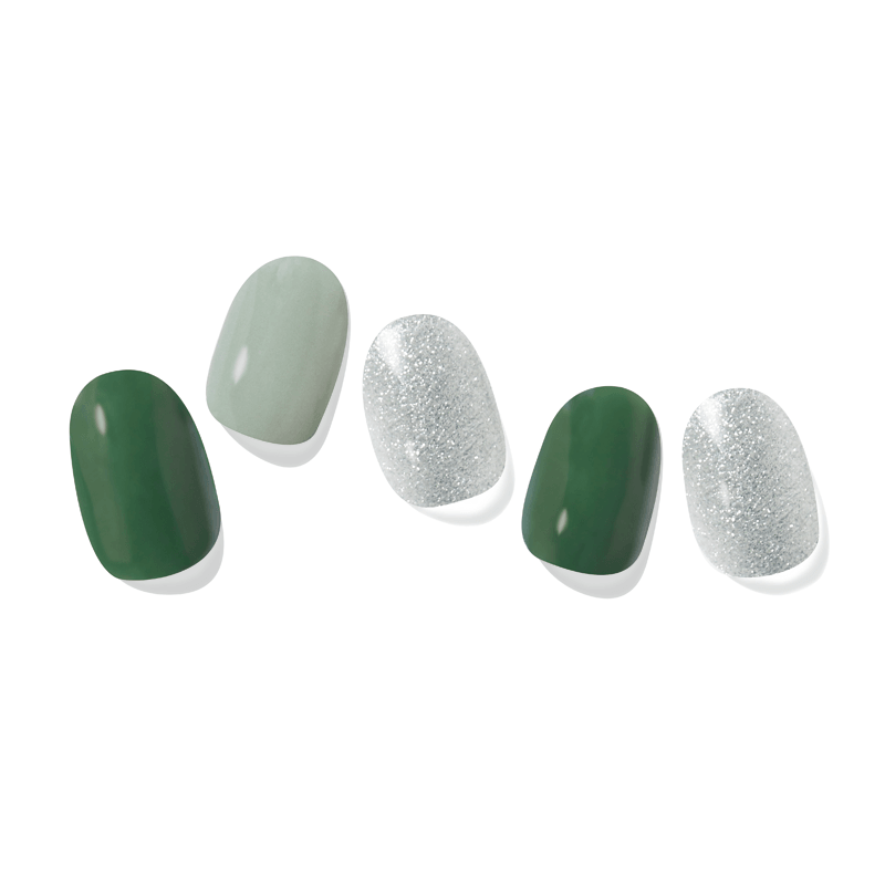 Unghie in Gel Adesive - BRILLANTE DEEP GREEN
