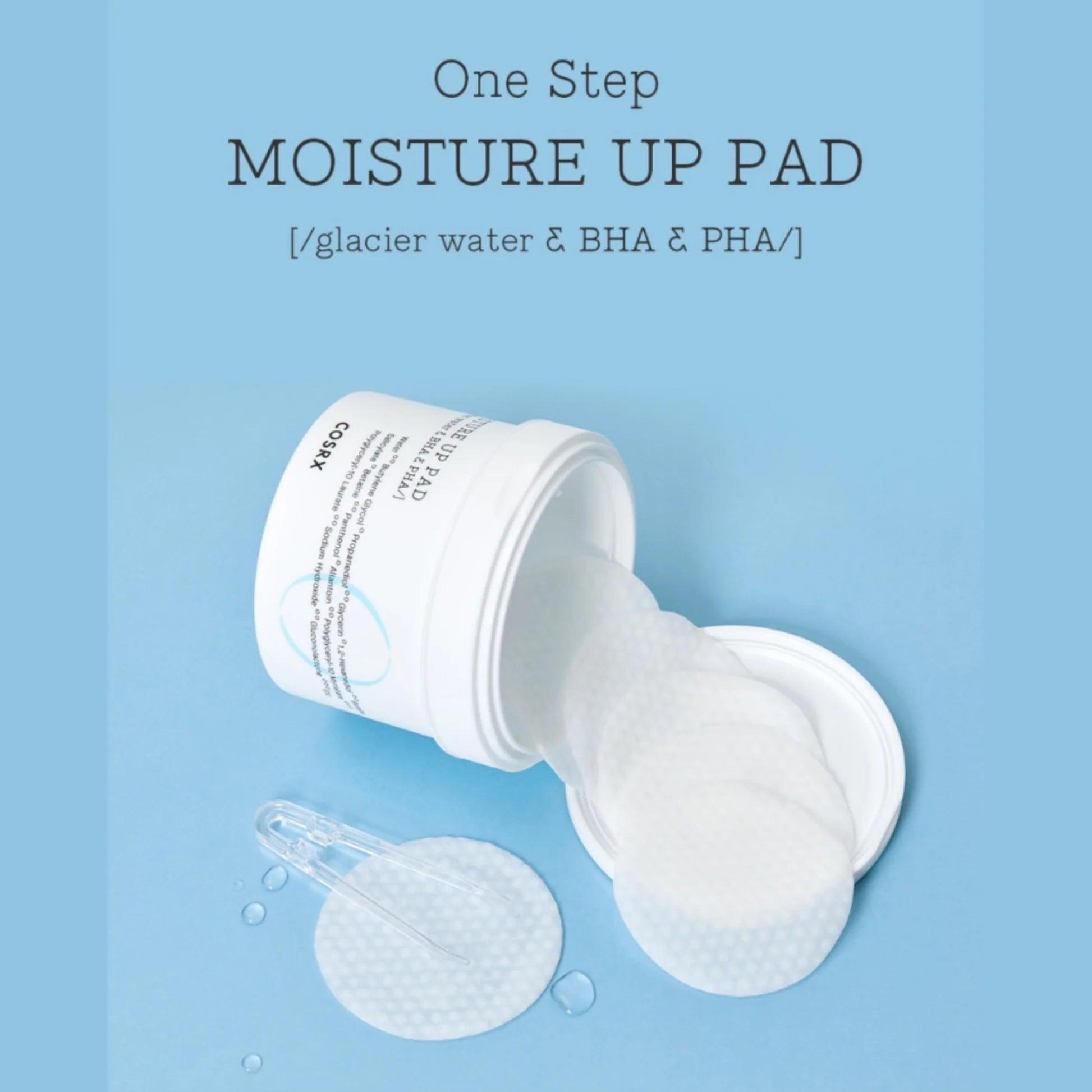 COSRX One Step Moisture Up Pad, 70 dischetti