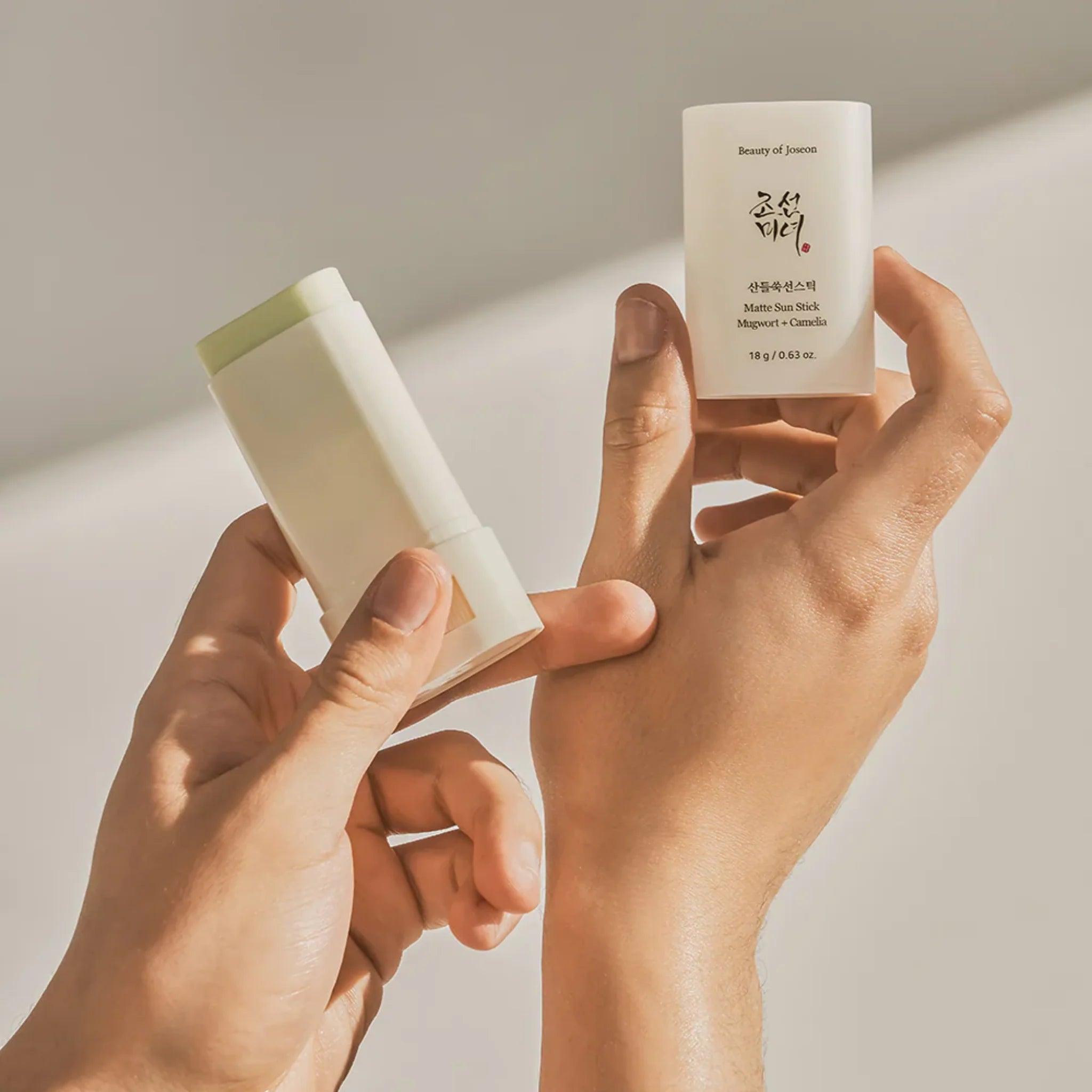 Beauty of Joseon Matte Sun Stick: Mugwort + Camilia SPF 50+ PA++++, 18g