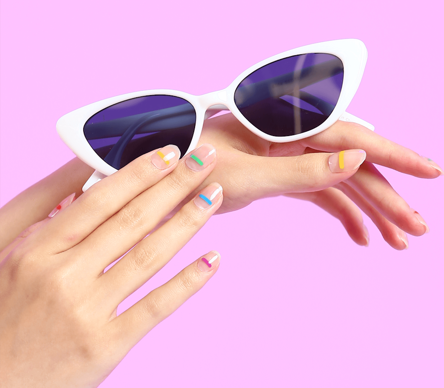 Unghie in Gel Adesive - Xylophone Nail