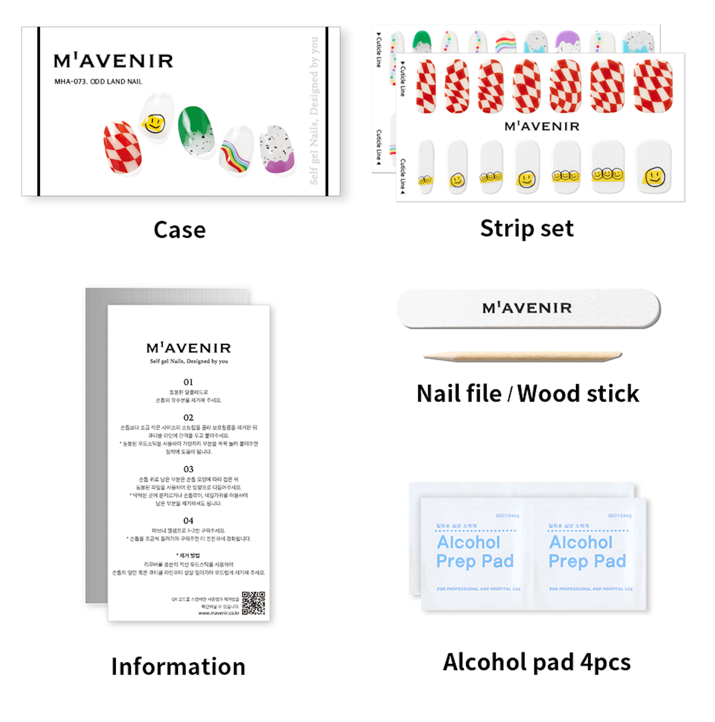 Unghie in Gel Adesive - ODD Land Nail