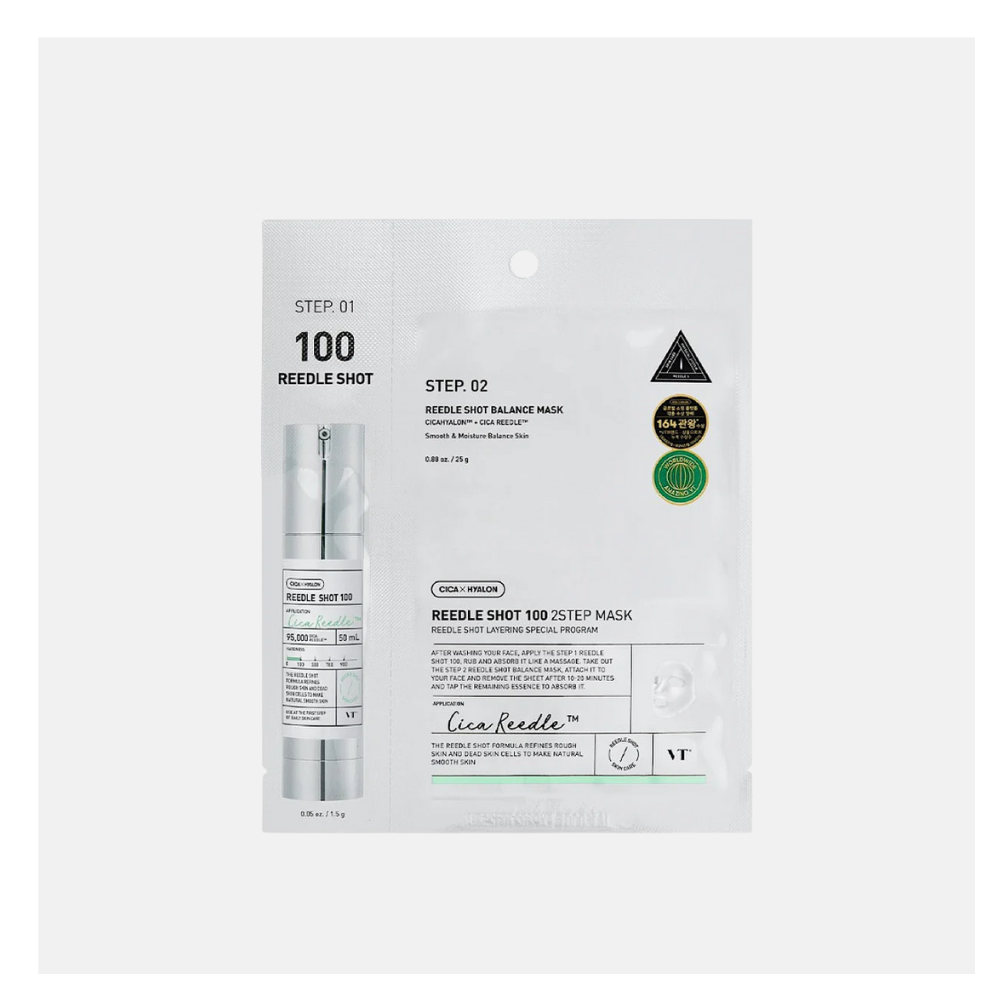 VT COSMETICS Mild Reedle Shot 100 2-Step Mask