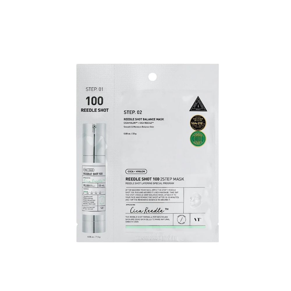 VT COSMETICS Mild Reedle Shot 100 2-Step Mask