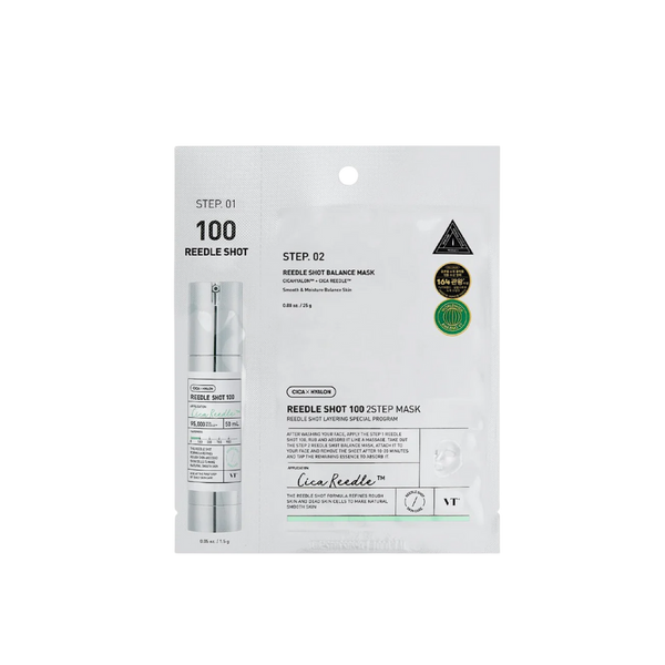 VT COSMETICS Mild Reedle Shot 100 2-Step Mask