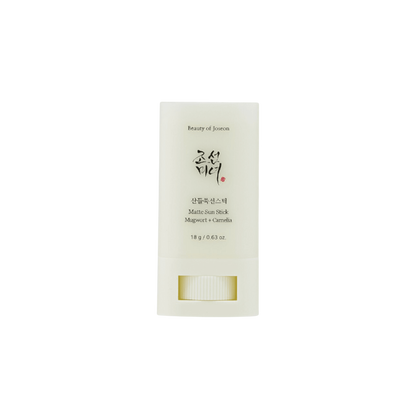 Beauty of Joseon Matte Sun Stick: Mugwort + Camilia SPF 50+ PA++++, 18g