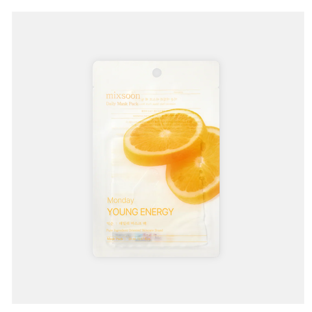 MIXSOON Daily Mask Pack Monday – Young Energy, 20ml