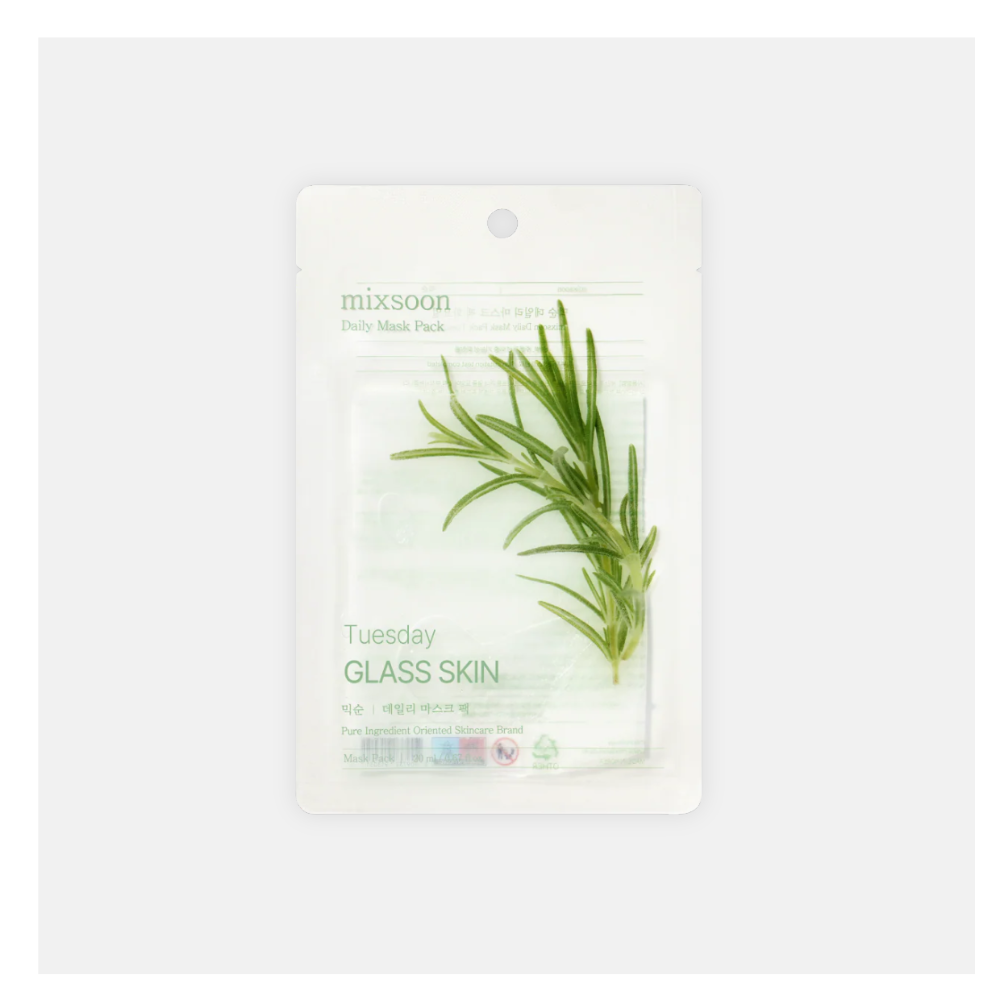MIXSOON Daily Mask Pack Tuesday – Glass Skin, 20ml