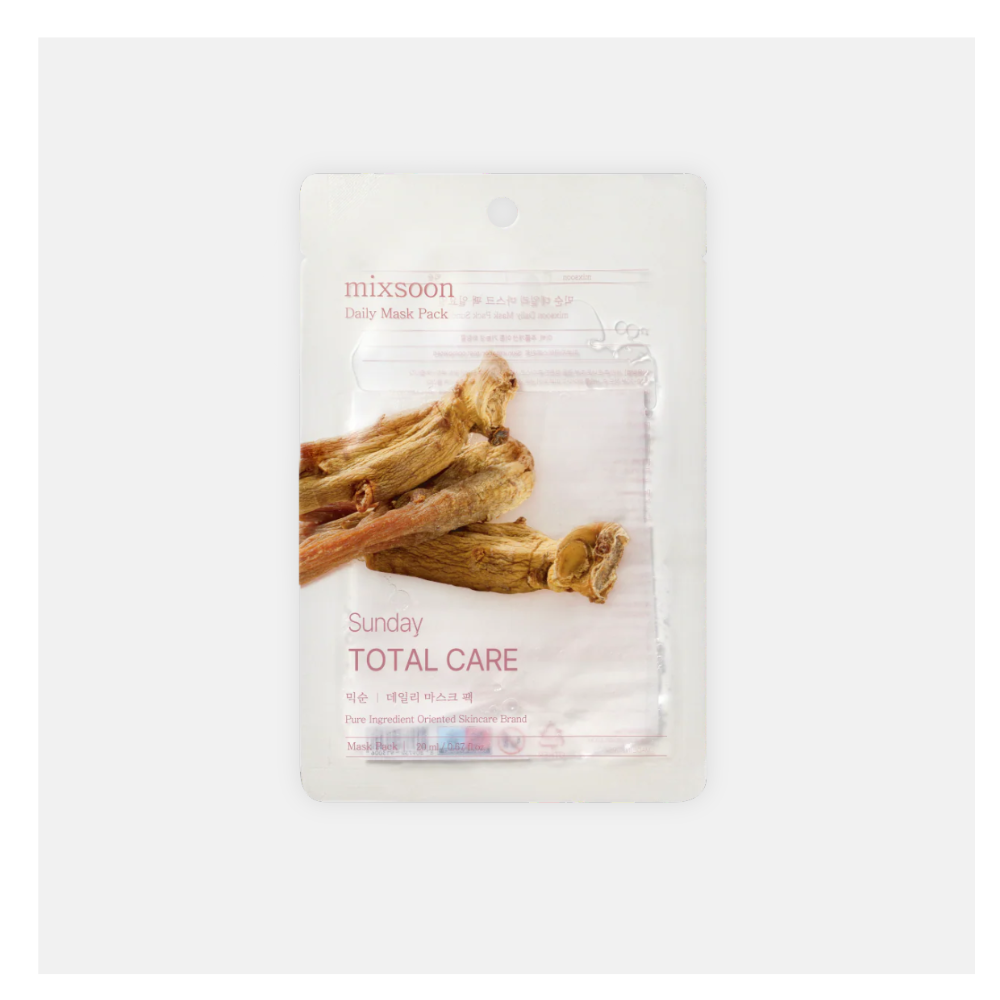 MIXSOON Daily Mask Pack Sunday – Total Care, 20ml