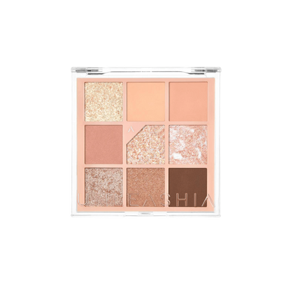 Unleashia - Glitterpedia Eye Palette - 3 All of Coralpink