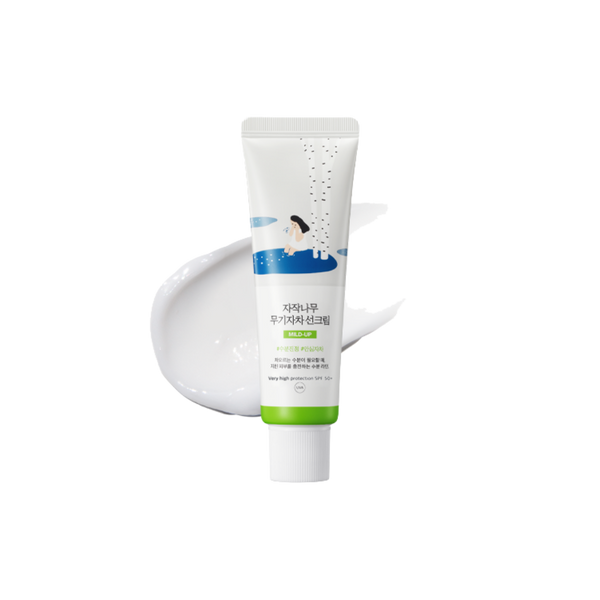 Round Lab Birch Juice Moisturizing Mild-Up Sunscreen, SPF50+ PA++++, 50ml