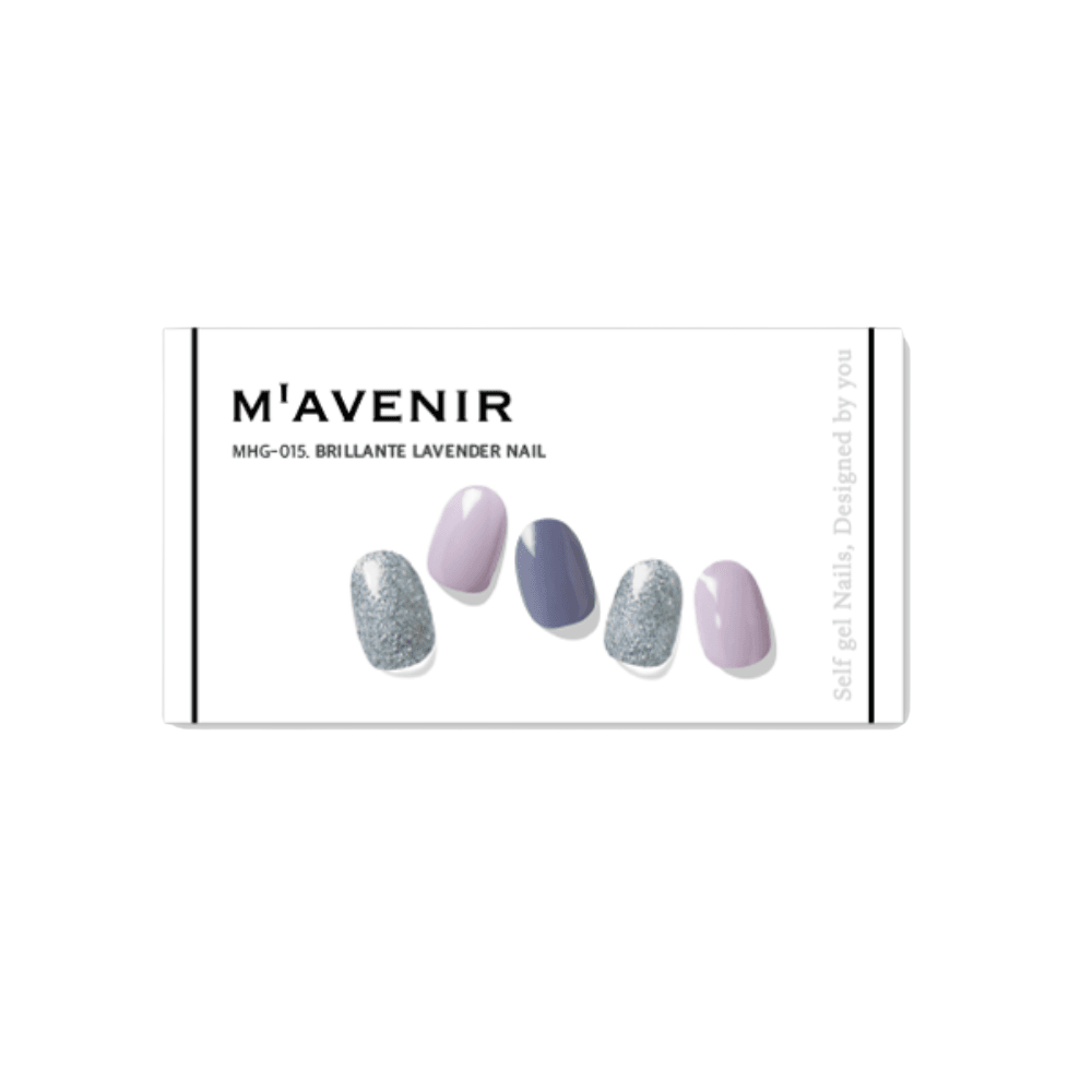 Adhesive Gel Nails - BRILLANT LAVENDER