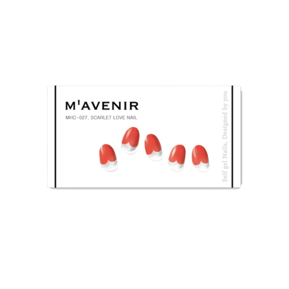 Adhesive Gel Nails - SCARLET LOVE
