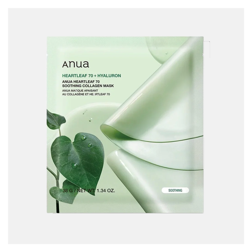 Anua Heartleaf 70 Soothing Collagen Mask, 38g