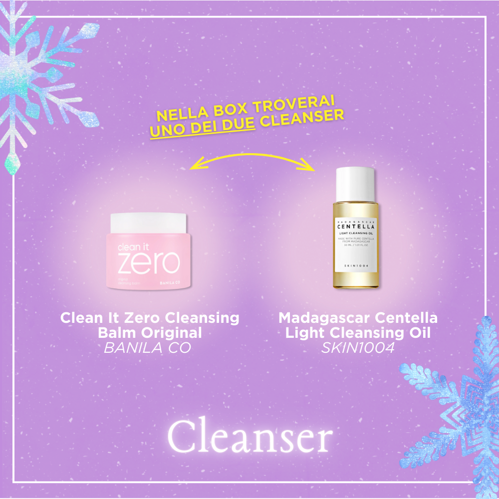 Skincare Base Box - Confezione regalo per una skincare routine completa, adatta a tutti i tipi di pelle