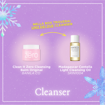 Skincare Base Box - Confezione regalo per una skincare routine completa, adatta a tutti i tipi di pelle