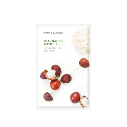 Nature Republic Real Nature Sheet Mask Shea Butter, 23ml