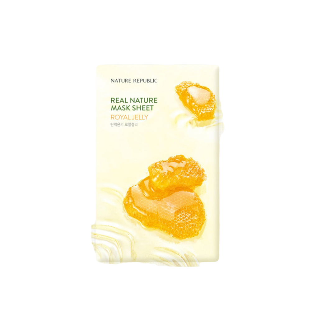 Nature Republic Real Nature Sheet Mask Royal Jelly, 23ml