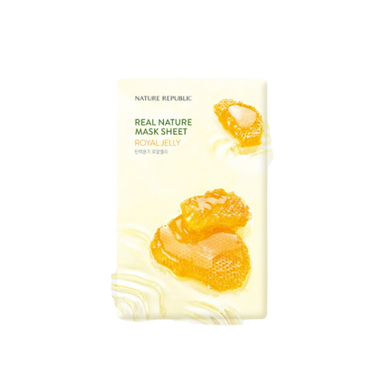 Nature Republic Real Nature Sheet Mask Royal Jelly, 23ml
