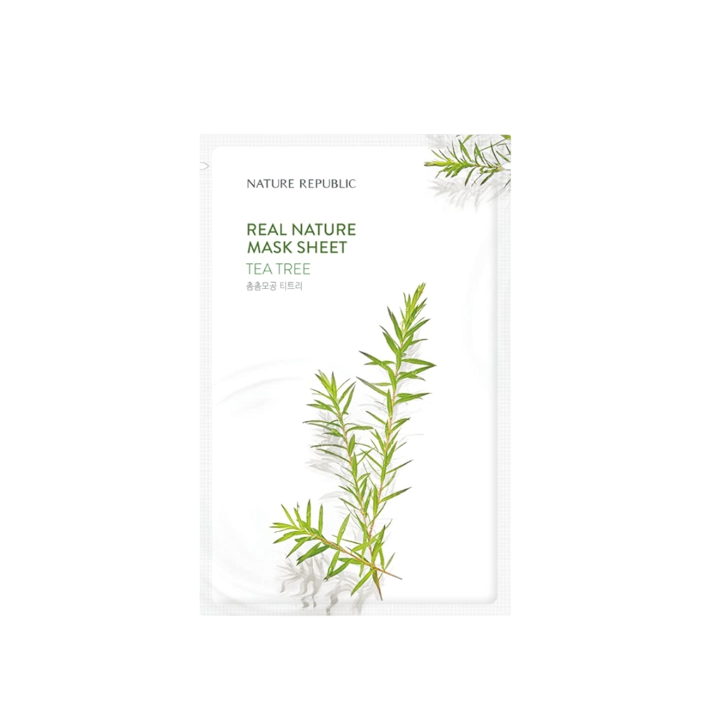 Nature Republic Real Nature Sheet Mask Tea Tea, 23ml