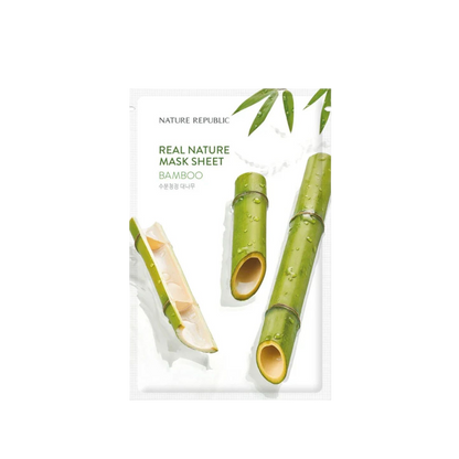 Nature Republic Real Nature Sheet Mask Bamboo, 23ml