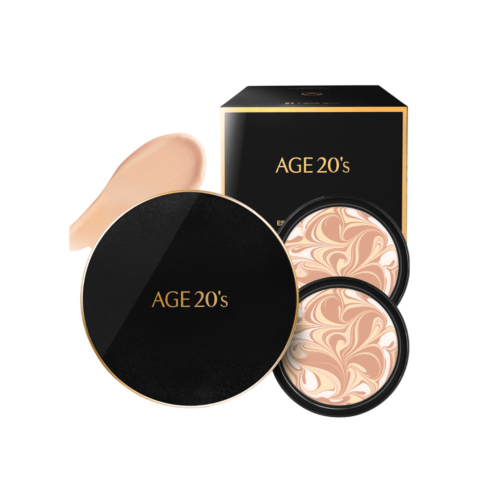 AGE20s Signature Essence Cover Pact Intense Cover - Foundation + Refill, 3 Shades