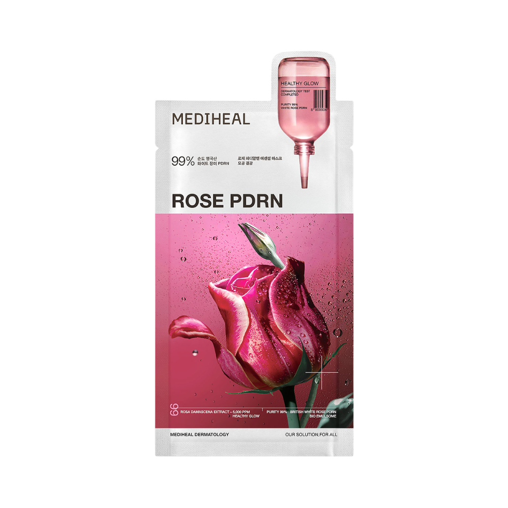 Mediheal Rose PDRN Essential Mask - Healthy Glow, 24ml