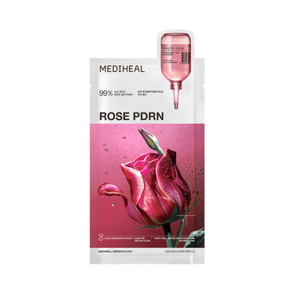 Mediheal Rose PDRN Essential Mask - Healthy Glow, 24ml