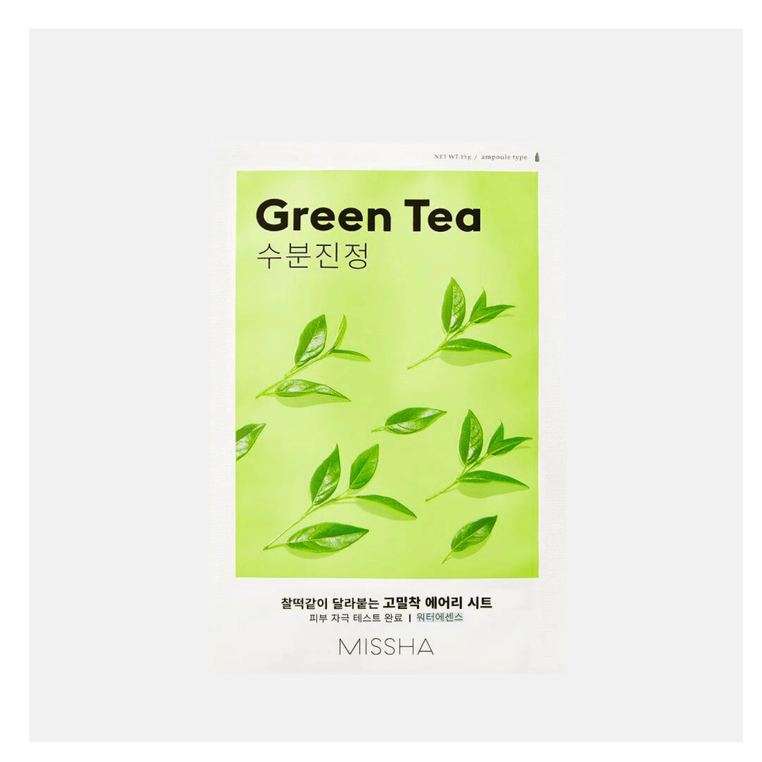Missha Airy Fit Sheet Mask, Green Tea