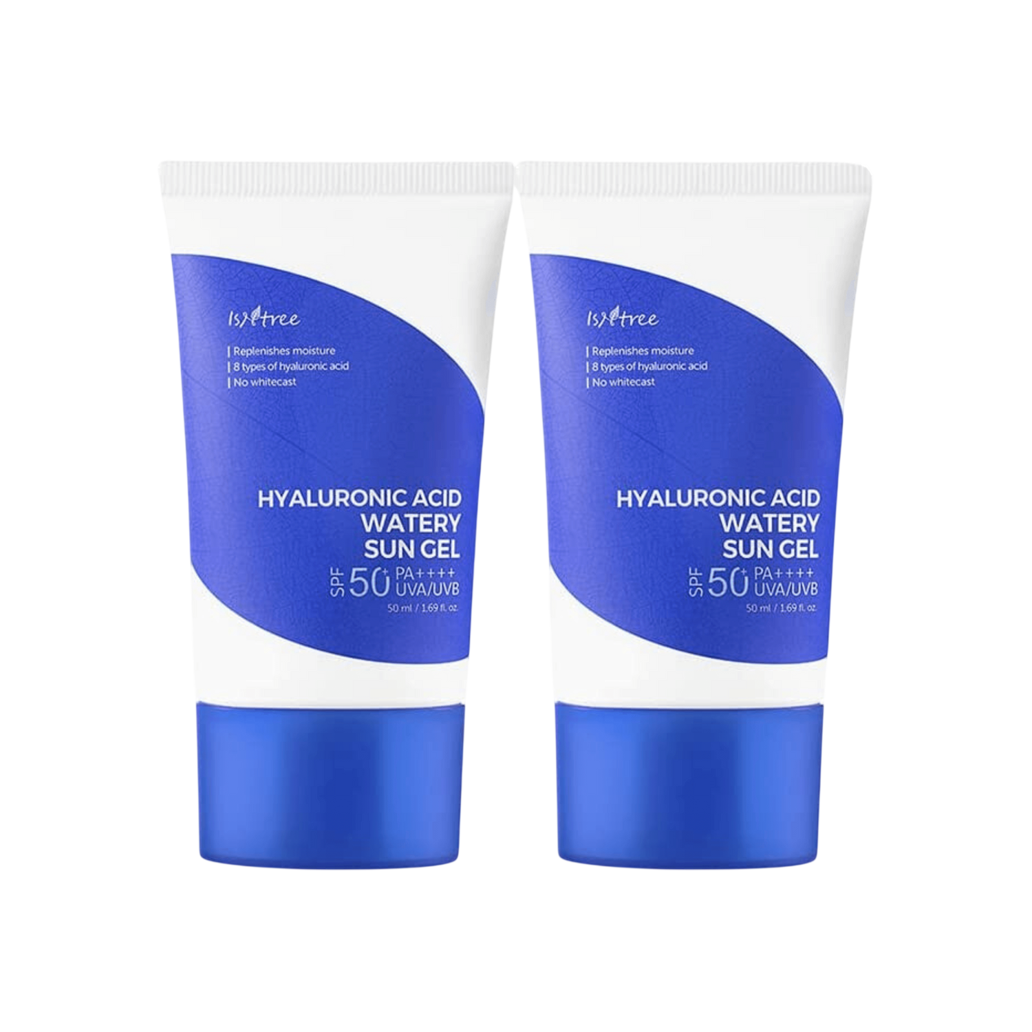 Multipack 2x ISNTREE Hyaluronic Acid Watery Sun Gel, 50ml