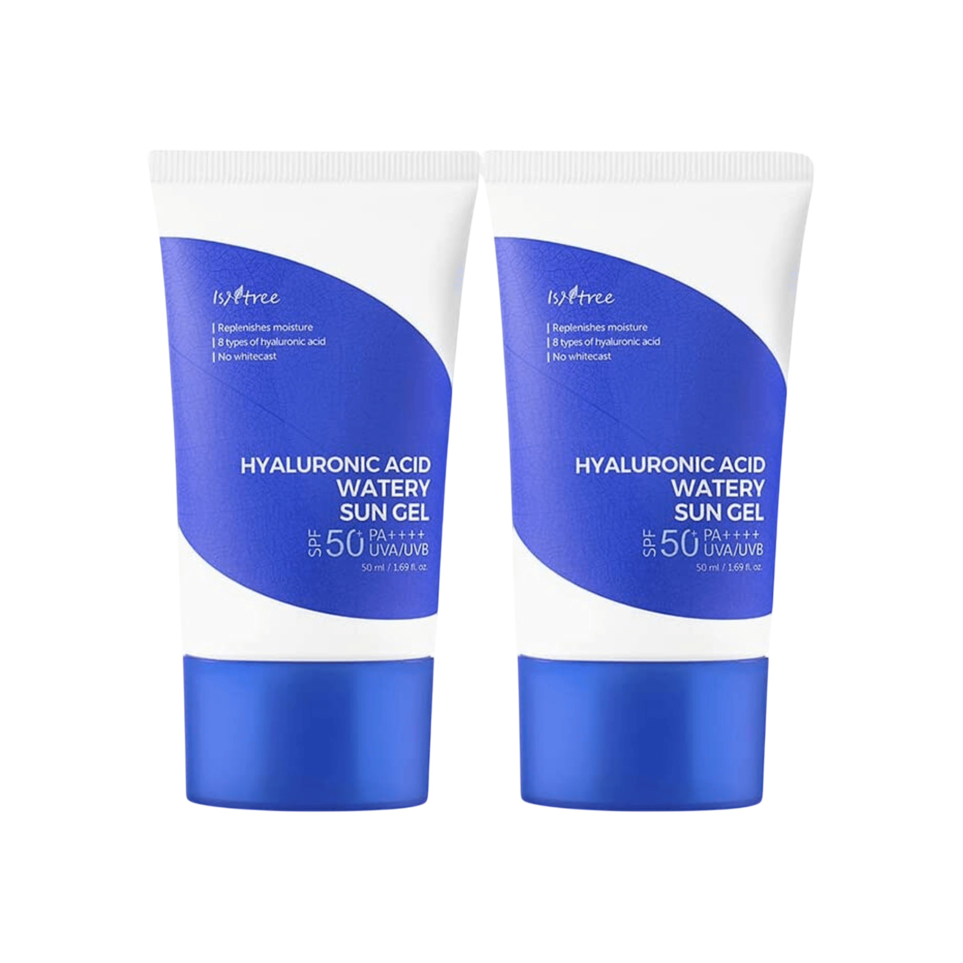 Multipack 2x ISNTREE Hyaluronic Acid Watery Sun Gel, 50ml