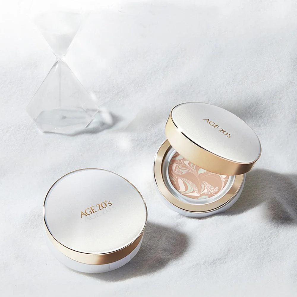AGE20s Signature Essence Cover Pact Long Stay - Foundation + refill, 3 colours
