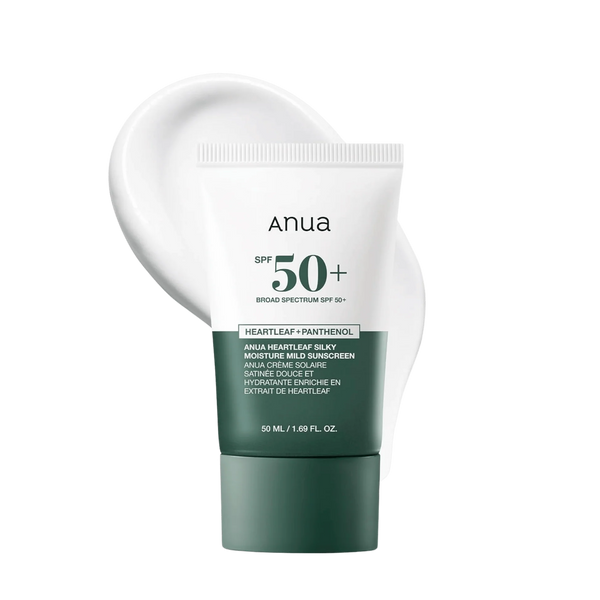 Anua Heartleaf Silky Moisture Sunscreen SPF50+ PA++++, 50ml