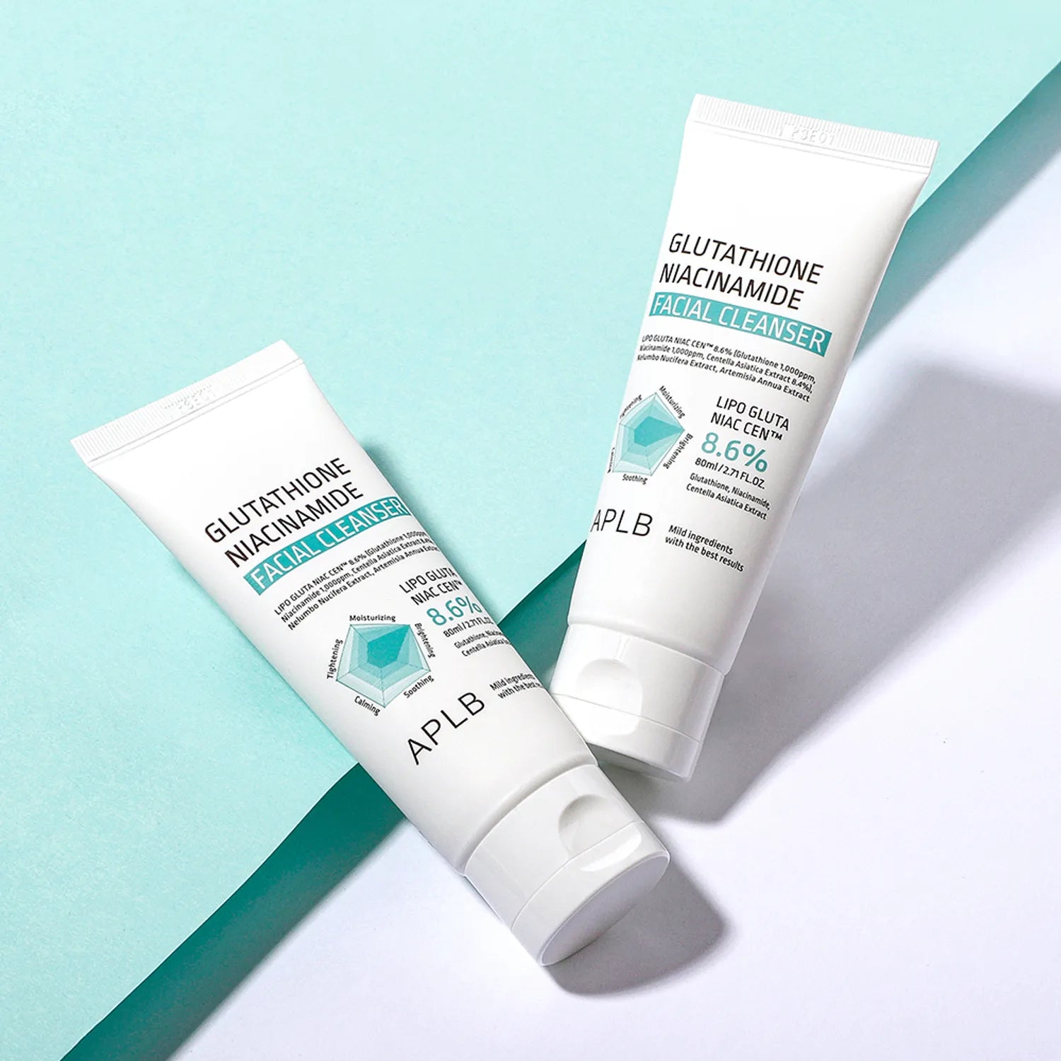 APLB Glutathione Niacinamide Facial Cleanser, 80ml