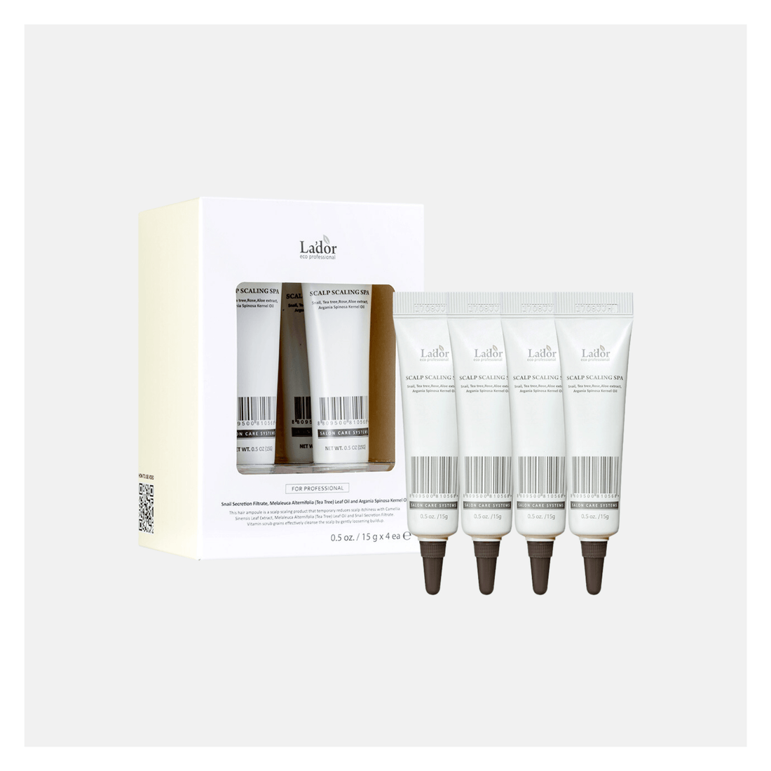 LADOR Scalp Scaling Spa, 4 pezzi da 15g