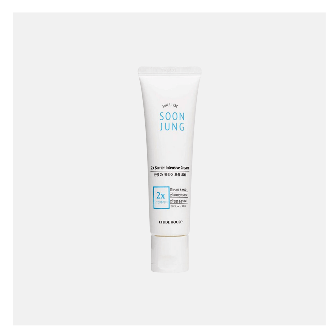 ETUDE HOUSE Soon Jung 2x Barrier Intensive Cream, 60ml